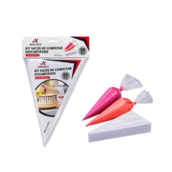 Kit Saco Confeiteiro C/50pcs
