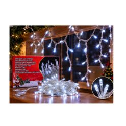 Pisca Pisca 100 Leds Branco Frio Fio Transparente
