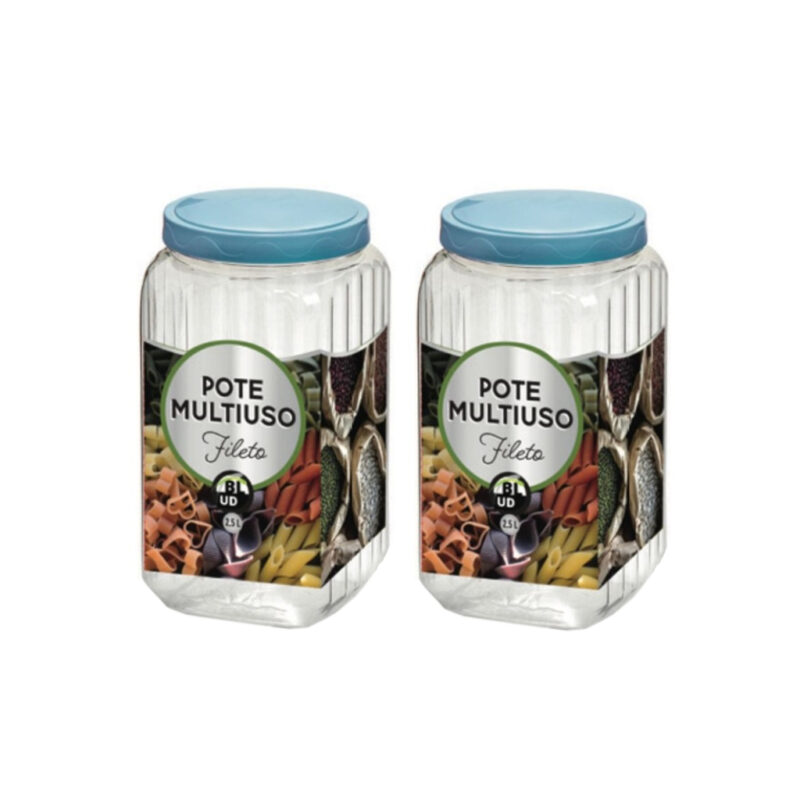 Pote Plástico Multiuso Filete 2,5l