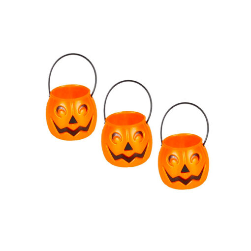 Abobora Halloween Plast. Pq