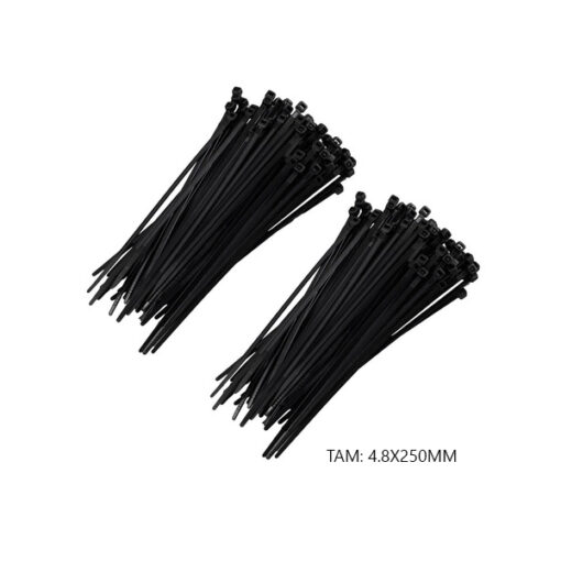Abracadeira Nylon 4,8x250mm C/100