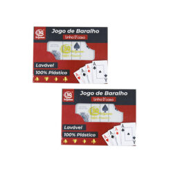 Baralho Plast. C/02 Jogos