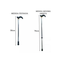 Bengala Aluminio C/ Regulagem