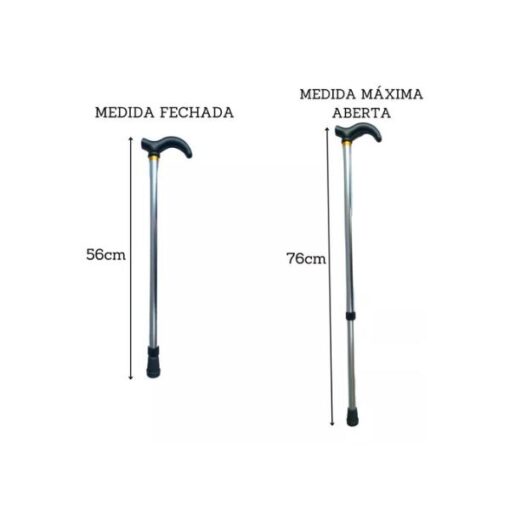 Bengala Aluminio C/ Regulagem