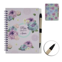Bloco Anotacoes 140fls C/caneta Mae