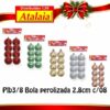 Plb3/8 Bola Perolizada 2,8cm C/08