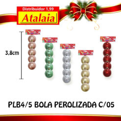 Plb4/5 Bola Perolizada 3,8cm C/05