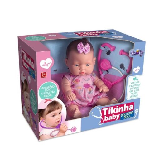 Boneca Tikinha Baby Doutora C/ Acessorios