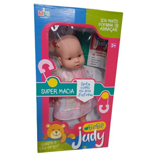 Boneca Vinil Bebe Judy