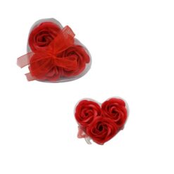 Botao Rosa Cx Pvc Coracao