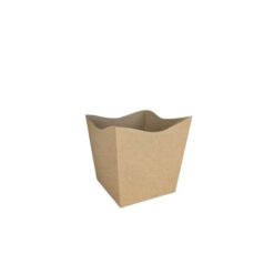 Cachepo Papelao Kraft 15,5x16,5x15,5cm