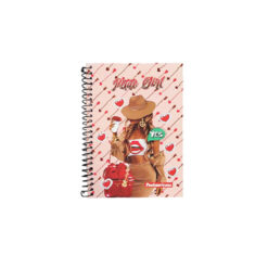 Caderno 160fls Univ Esp C/d Petite Girl