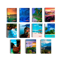 Caderno 160fls Univ  Esp C/d Paisagem