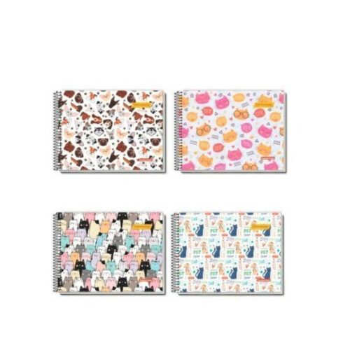 Caderno 60fls Desenho Esp C/d