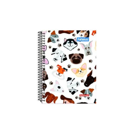 Caderno 80fls Univ Esp C/d Fofinhos