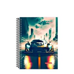 Caderno 80fls Univ Esp.c/d Speed Car