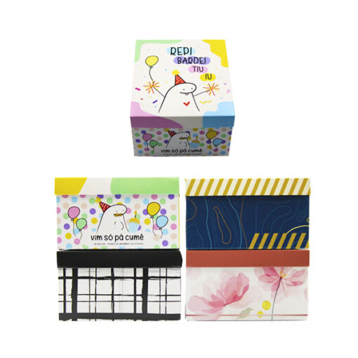 Caixa Presente Qd 14x14x8cm