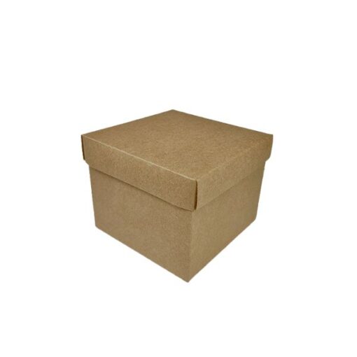 Caixa Presente Qd Alta 15x15x12 Kraft