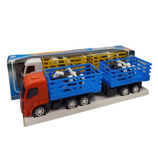 Caminhao Plast Boiadeiro C/ Bois
