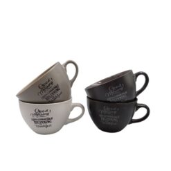 Caneca Ceramica Jumbo Frases 400ml