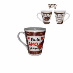 Caneca Porcelana Chocolate