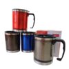 Caneca Inox C/tampa 450ml