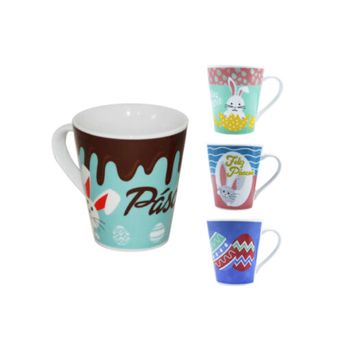 Caneca Porcelana Cone Pascoa