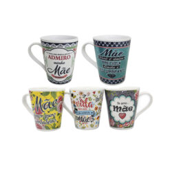 Caneca Porcelana Cone Mae