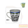 Caneca Porcelana Cone Frases