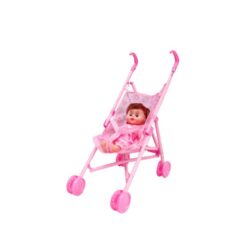 Carrinho Boneca Dobravel 50cm