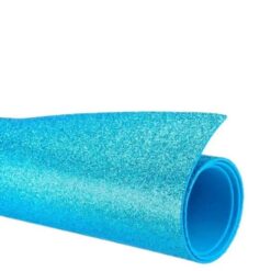 Cartolina Eva 40x48 Azul Claro C/glitter C/05