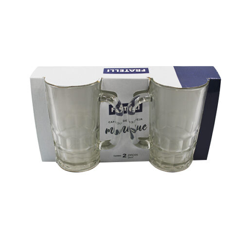 Conj Caneca Cerveja Vd Munique C/02pcs