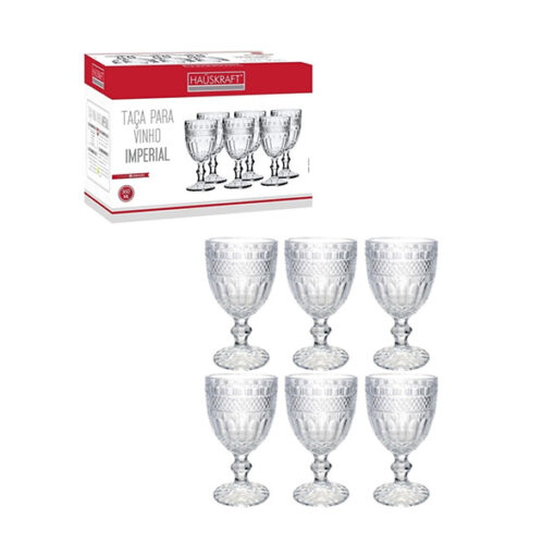 Conj Taca Vinho Imperial 360ml C/06