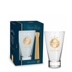 Copo Caipirinha 400ml Gremio C/socador C/cx