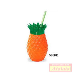 Copo Plast. Abacaxi 500ml