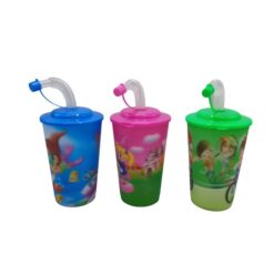 Copo Plast Inf 3d C/ Canudo 350ml
