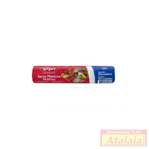 Embalagem Plast P/alim. C/50 2kg/20x34