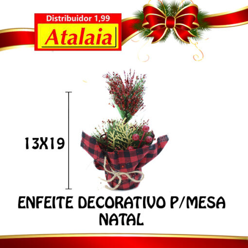 Enfeite Decorativo P/mesa Natal
