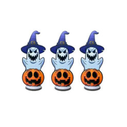 Enfeite Halloween Fantasma Abobora C/chapeu Mad