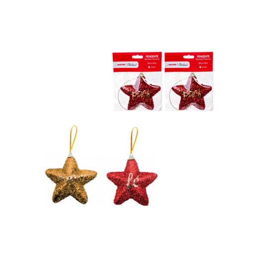 Enfeite Pendente Estrela Palavras