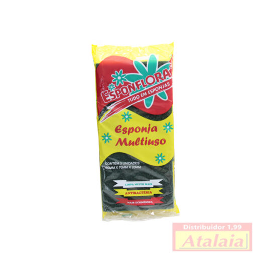 Esponja Multiuso C/03pcs