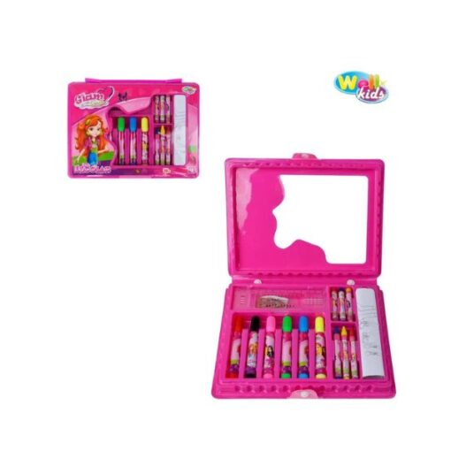 Estojo Maleta Escolar C/33pcs