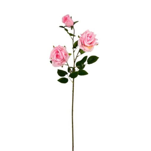 Galho Botao Rosa 90cm