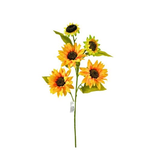 Galho Girassol C/05 65cm