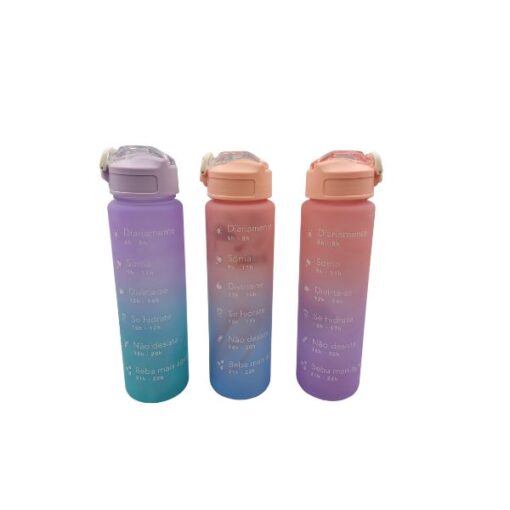 Garrafa Plast C/ Adesivo 800ml