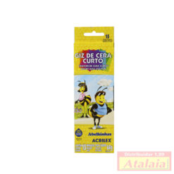 Giz Cera Curto Abelhinhas C/15