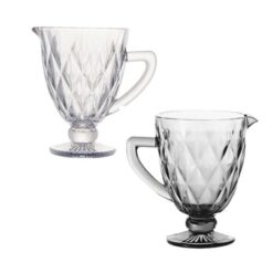 Jarra Vd Fume/transp Diamond 1300ml