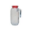 Jarra Vidro Banding C/tampa Plast 1250ml