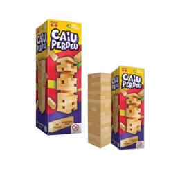 Jogo Caiu Perdeu Madeira C/54
