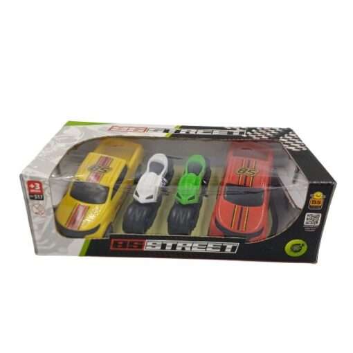 Kit Carrinho/moto Bs Street C/04